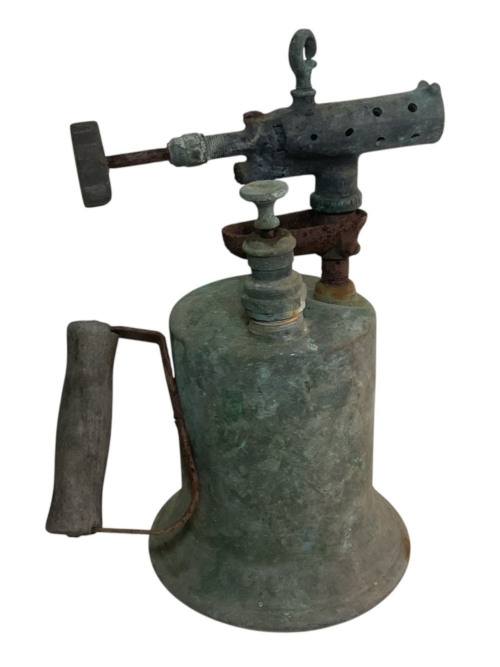 Clayton & Lambert Brass Blowtorch Antique Hand Torch Detroit MI Pat 1921